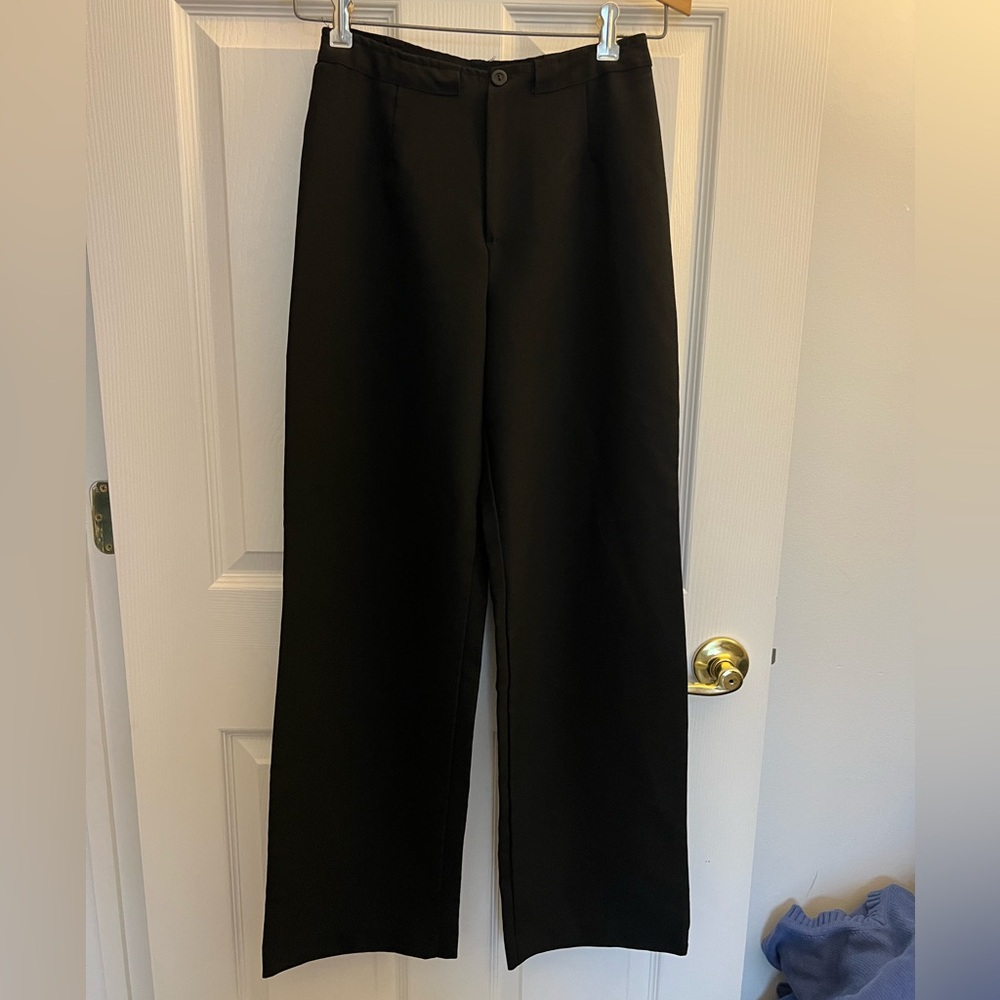 Vintage Y2K A. Byer Black Wide Leg Pants